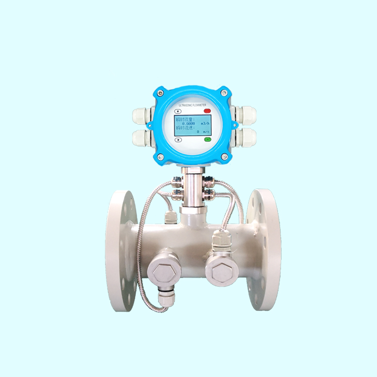 雙聲道一體式電池供電IP68型超聲波流量計